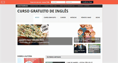Desktop Screenshot of cursogratuitodeingles.com