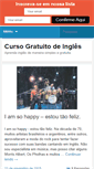 Mobile Screenshot of cursogratuitodeingles.com